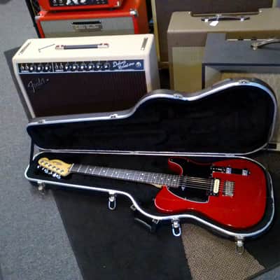FENDER 2015 AMERICAN STANDARD PRO TELECASTER CRIMSON RED TRANSPARENT CLEAN near MINT! SALE LOOK!$ image 17