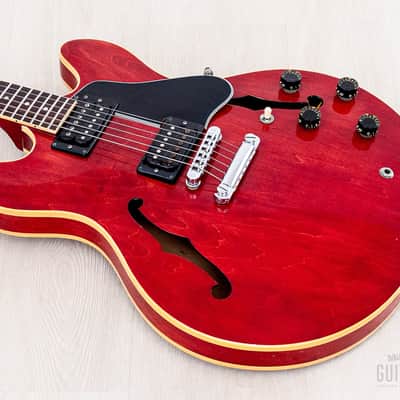 1979 Gibson ES-335 Pro Vintage Semi-Hollow Guitar Cherry w/ 57 Classic PAFs, Case image 9