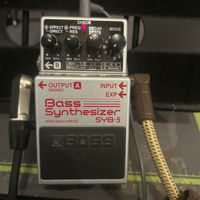 Boss SYB-5 Bass Synthesizer 2004 - Present - Silver image 1