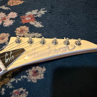 Jackson Pro Series Signature Gus G. Star Electric Guitar Ivory image 4