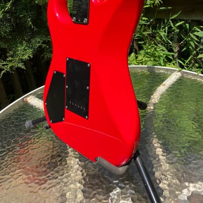 Vintage 1986 Squier by Fender Contemporary Stratocaster Made in Japan Torino Red image 12