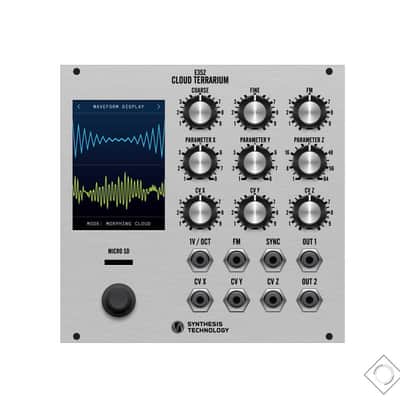 Synthesis Technology E352 Cloud Terrarium - Silver image 1