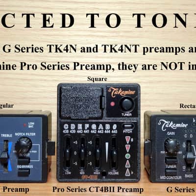 Takamine CT4BII / CT4B2 ProSeries Acoustic Guitar Preamp NEW image 17