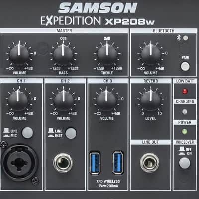 Samson Expedition XP208w Rechargeable Portable PA with Handheld Wireless System (Used) image 5