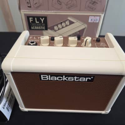 Blackstar Carry-On Travel Guitar Deluxe Pack with FLY3 2021 - Vintage White image 8