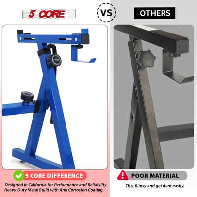 5 Core Keyboard Stand Z Shape Adjustable Foldable Heavy Duty Key Board Piano DJ Controller Stands image 10