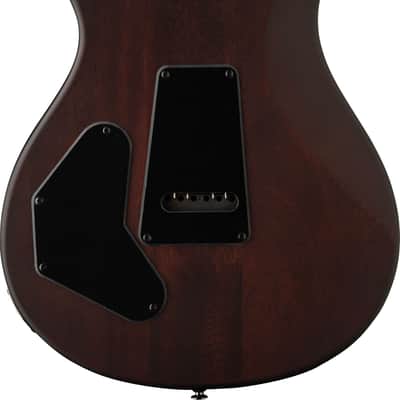 PRS SE Exotic DGT David Grissom Signature Laurel Burl Limited Edition Electric Guitar, Rosewood Fingerboard, McCarty Tobacco Burst image 3