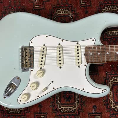 Fender Custom Shop '64 Journeyman Stratocaster 2020 Sonic Blue image 4