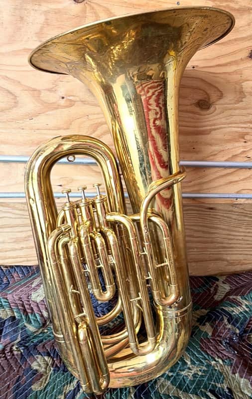 Conn 10J Tuba 1962 - Brass Lacquer image 1