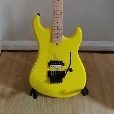 Kramer  1984 baretta reissue  2010 Banana Yellow with case image 1