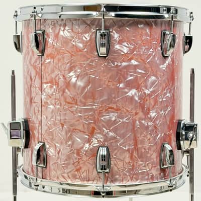 Ludwig 18/12/14" Classic Maple Jazzette Drum Set - Rose Marine Pearl image 11