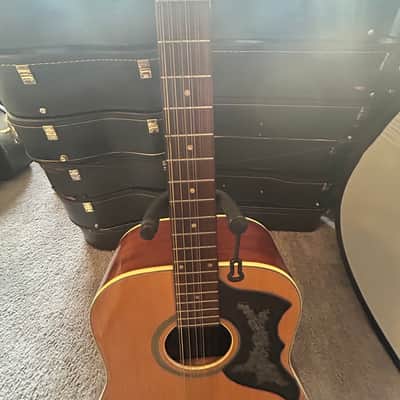 Hy-Lo Model 642 12-String Acoustic Guitar Made in Japan w/ Hard Case image 8
