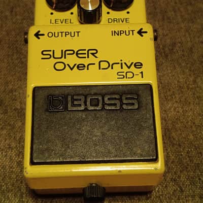 Boss SD-1 Super Overdrive 1981 - 1988 Made In Japan | Reverb