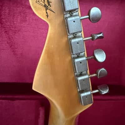 Fender Custom Shop '56 Stratocaster Journeyman 2024 - Relic Aged Sherwood Green Metallic image 9