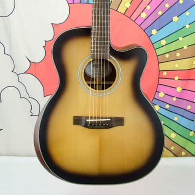 Used Mitchell T413CE Acoustic-Electric Guitar, Fishman Pickup, Armrest image 2
