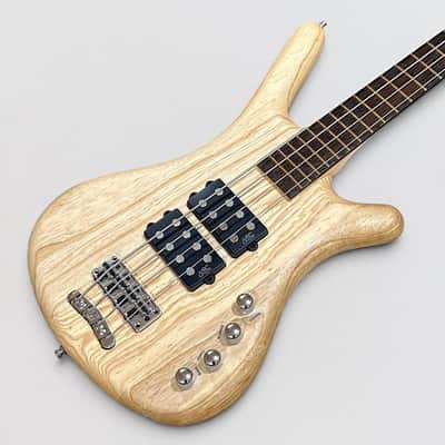 Warwick RockBass Corvette $$ 4 String Electric Bass Guitar - Natural Transparent Satin image 8