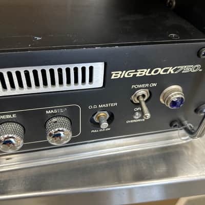 Mesa Boogie Big Block 750 M-Pulse 750-Watt Bass Amp Head 2004 - 2014 - Black image 4