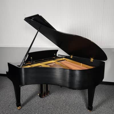 Boston GP163 Satin Ebony 5'4" Baby Grand Piano Mfg 1998 in Japan * Free 1st floor Delivery in NJ! image 4