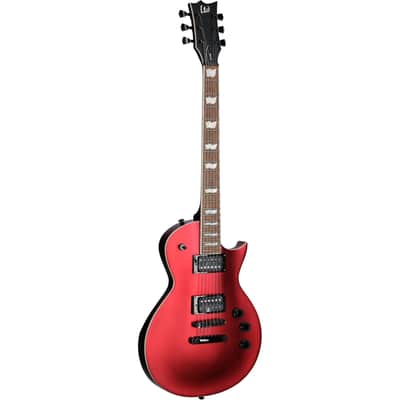 ESP LTD EC-256FM Electric Guitar, Candy Apple Red Satin image 2