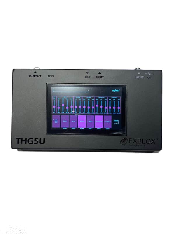 Guitar MultiEffect OD DS Chorus Reverb Delay Boost USB Recording Interface with AmpSimu image 1