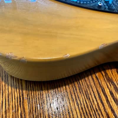 Fender American Vintage Reissue 52 Hot Rod Telecaster with Glaser B BENDER, VELVET HAMMER PICKUPS and Hardshell Case *Ready for Broadway* Late 2000’s - Butterscotch image 17