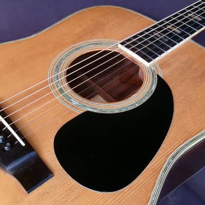 1974 Yairi YW-600 Dreadnought Guitar New Jacaranda Natural+vintage Hard Case image 20
