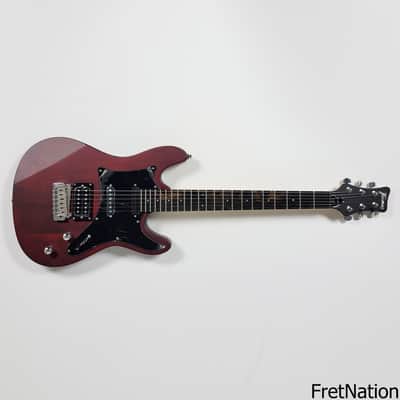 Framus D-Series Diablo Pro HSH 6-String Burgundy Red Transparent Satin w/ Bag 8.02 Pounds 1624-20 image 2