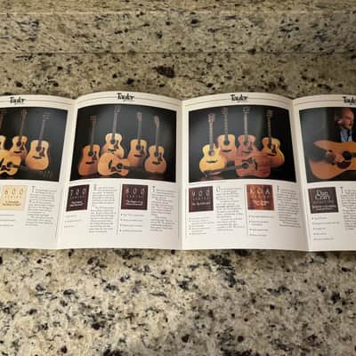 Taylor Price List & Catalog 1993 Dan Crary Koa 900 800 700 600 500 image 3