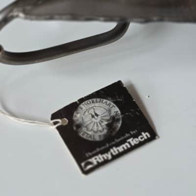 Pete Engelhart Triple Steel Bell Cowbell – Metal Percussion Latin Instrument with Clamp image 2