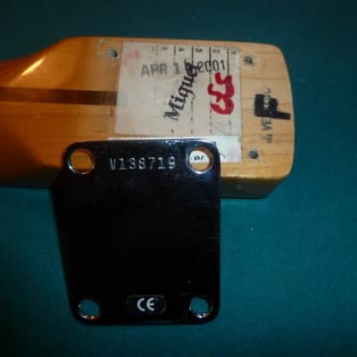 Fender 57 Stratocaster AVRI 2001 Genuine Replacement Neck image 5