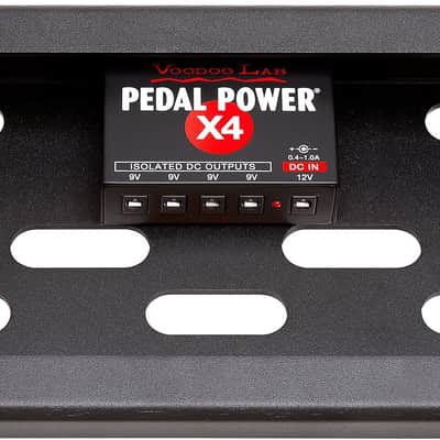 Voodoo Lab Dingbat Tiny Pedalboard (with Gig Bag), And X4 Power Supply image 5