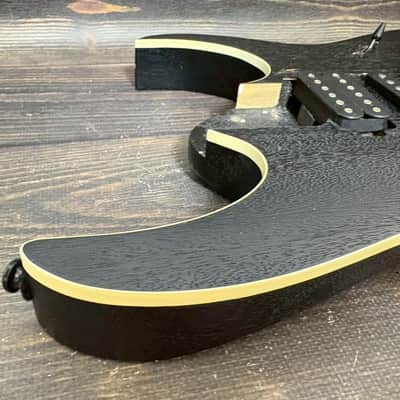 2019 Ibanez RG370ZB Body Weathered Black with Original Pickups image 8
