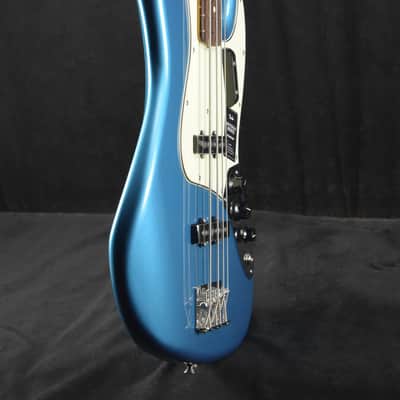 Mint Fender Vintera® II '60s Jazz Bass Rosewood Fingerboard Lake Placid Blue image 5
