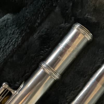 Yamaha  285SII Open Hole Flute All New Pads, Clean Case image 4