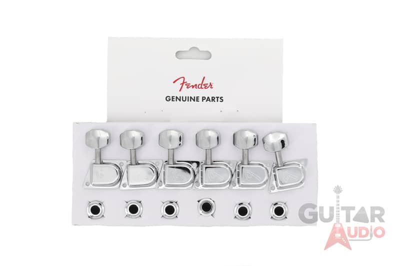Genuine Fender CHROME '70s F Tuners Strat/Tele Stratocaster/Telecaster Machines image 1