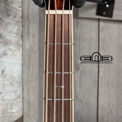 Fender FA-450CE Bass, Laurel Fingerboard, 3-Color Sunburst Acoustic Bass Guitar 0971443032 image 6