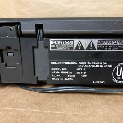 RCA Linear Tracking Turntable MTT131  1985 - Black image 5