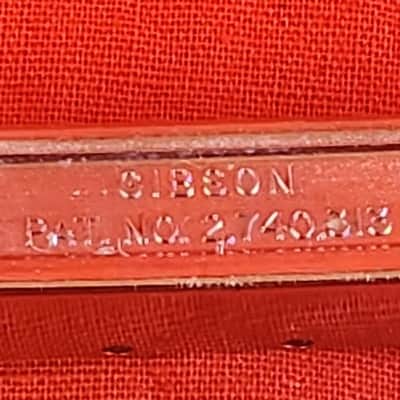 GIBSON ABR-1 TUNE-O-MATIC BRIDGE PATENT NUMBER MID TO LATE '60's & '70's MODELS NYLON SADDLES image 4