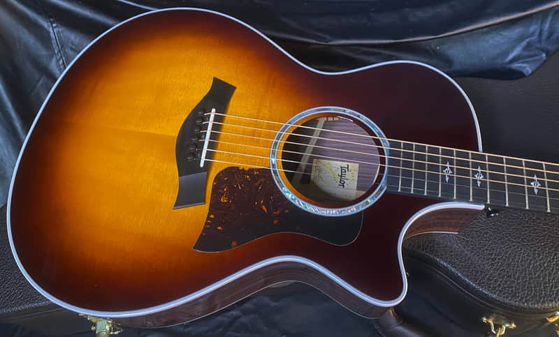 Taylor 412ce V-Class Acoustic-Electric Guitar Shaded Edge Burst - Authorized Dealer - 4.45 lbs - G05681 - OPEN BOX - SAVE BIG! image 1
