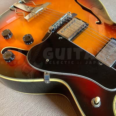 GUYATONE SG-58 - ES-175 - 1975 w/OHSC- 'PHATCAT' VINTAGE JAPAN FULL-BODY image 23