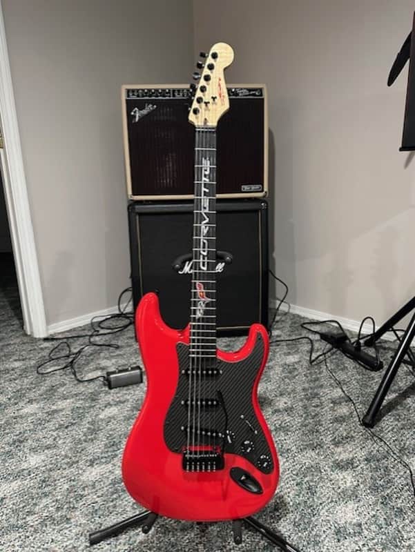 Stratocaster Corvette tribute guitar custom build image 1