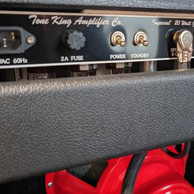 Tone King Imperial Mk I 1x12 Combo – Excellent Condition – Tone Tubby Red Alnico Upgrade image 8