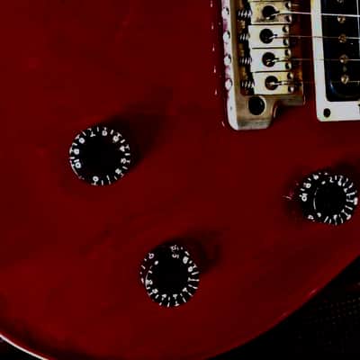 PRS CE 24 Alder Maple Top 1990 - Scarlet Red imagen 8