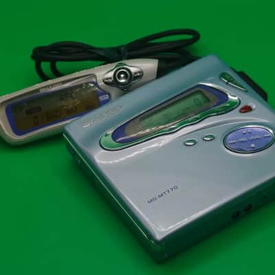 Sharp MD-MT770 Main Unit Walkman Recorder w remote mdlp minidisc image 1