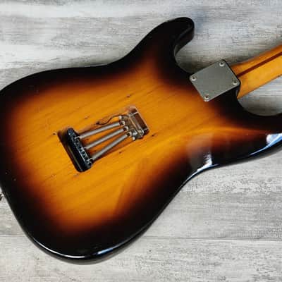 1983 Tokai ST-60 Goldstar Sound '54 Reissue Stratocaster (Brown Sunburst) image 14