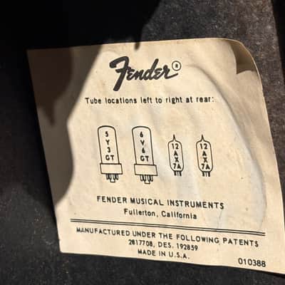 Fender Vibro Champ 1977 230V import version image 13