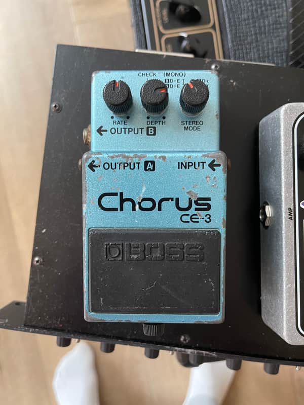 Boss CE-3 Chorus (Black Label) 1982 - 1984 - Blue image 1