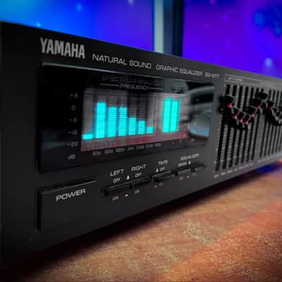 YAMAHA EQ-M77 🌈RaRe🌈 Vintage Stereo Graphic Equalizer image 1