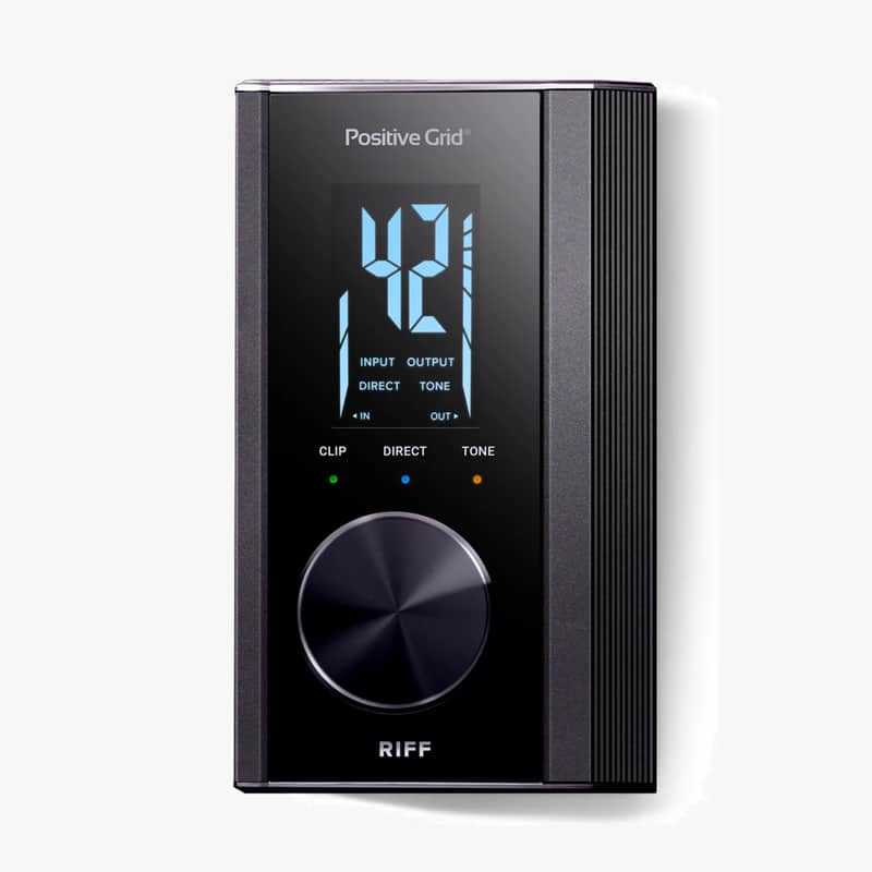 Positive Grid RIFF USB Guitar Audio Interface - Black image 1