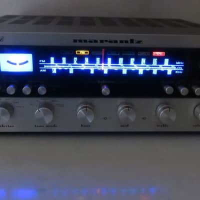 MARANTZ 2250B STEREO RECEIVER FULLY RECAPPED PRO SERVICED + LED's A+ CONDITION image 5